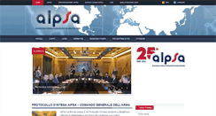 Desktop Screenshot of aipsa.it